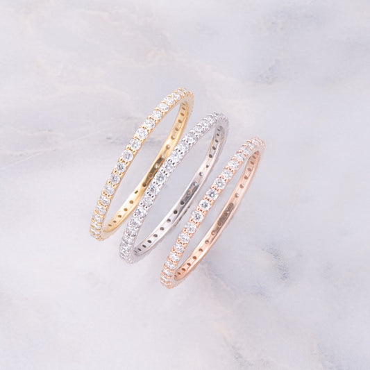 フルエタニティリング 3色