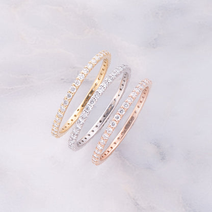 フルエタニティリング　3色